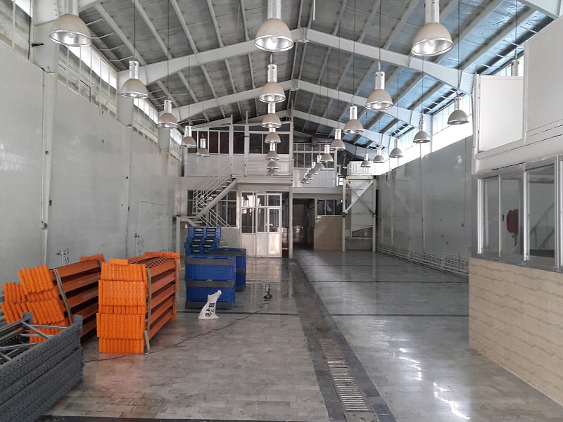 پروژه قفسه بندی راه سوم پارسیان قبل از انجام