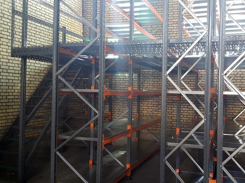 پروژه قفسه بندی شرکت کوپل آسانسور