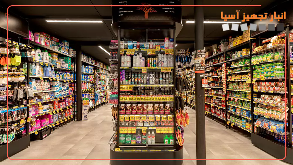 قفسه بندی براساس انواع کالا